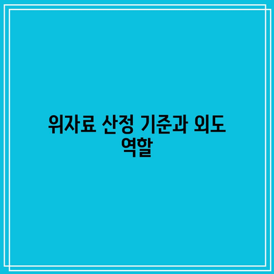 별거 중 외도 유무에 따른 합의 이혼과 위자료