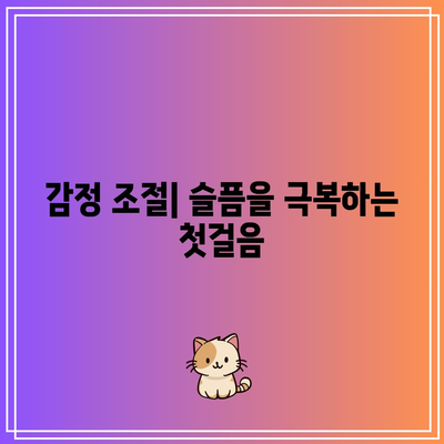 별거 이혼 후 대처 방법: 감정 관리와 생활 재건