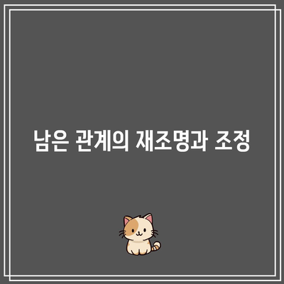 별거 이혼 시 이별 대처 방법