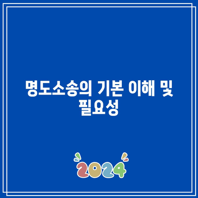 명도소송 강제집행 과정 분석 체크리스트