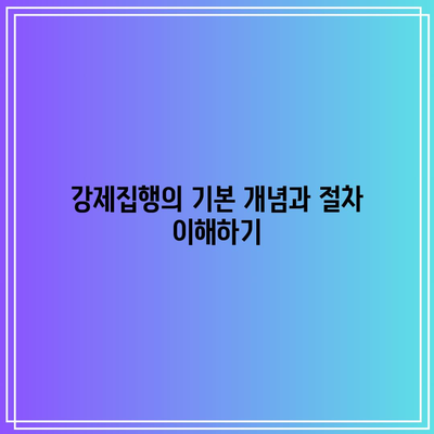 명도소송 승소 후 강제집행 절차 진행