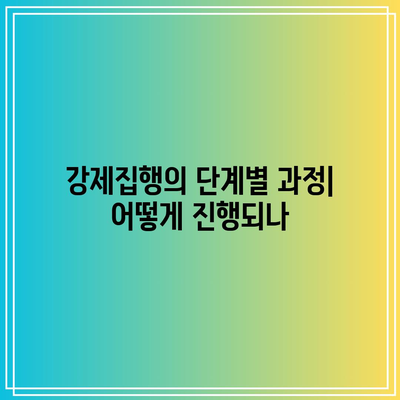 명도 소송 강제집행 법적 방도에 대한 안내