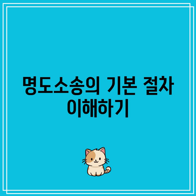 임차인 대상 명도소송 강제집행의 핵심 요점