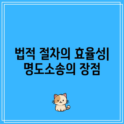 부동산 강제집행을 명도소송으로 진행해야 하는 이유