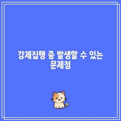 명도소송 강제집행의 합법적 진행