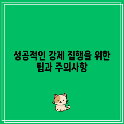 부동산 강제 집행 절차: 명도소송 비용 신청 조건 파악하기