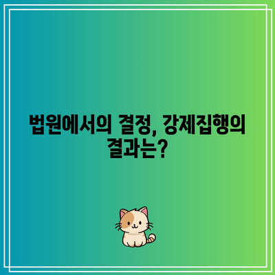 상가 명도소송: 임대료 미납 상황에서 강제집행 활용