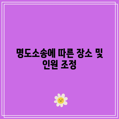 명도소송 강제집행 과정 분석 체크리스트