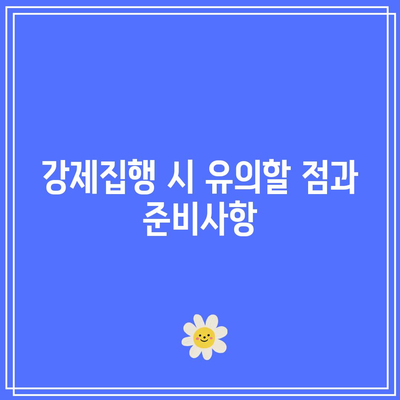 명도소송 전문 변호사의 강제집행 지원